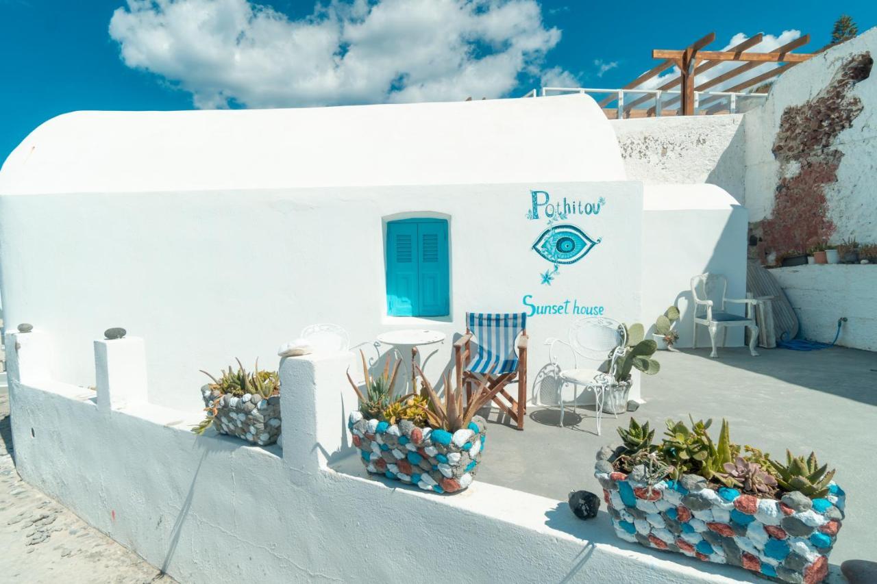 Willa Oia Sunset House Pothitou Zewnętrze zdjęcie