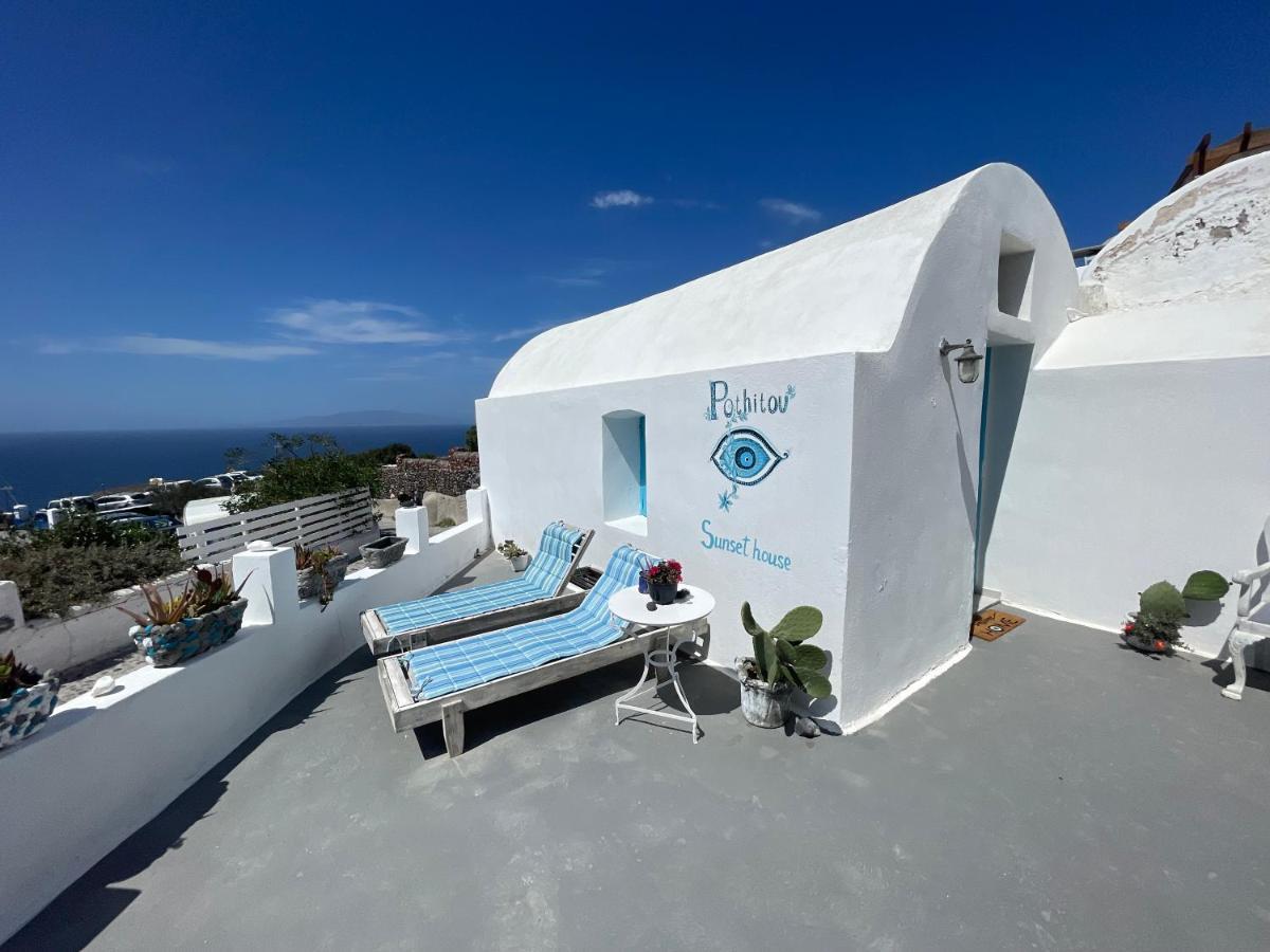 Willa Oia Sunset House Pothitou Zewnętrze zdjęcie