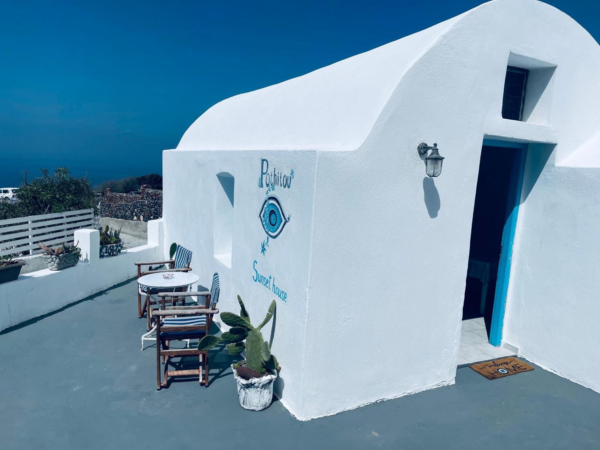 Willa Oia Sunset House Pothitou Zewnętrze zdjęcie