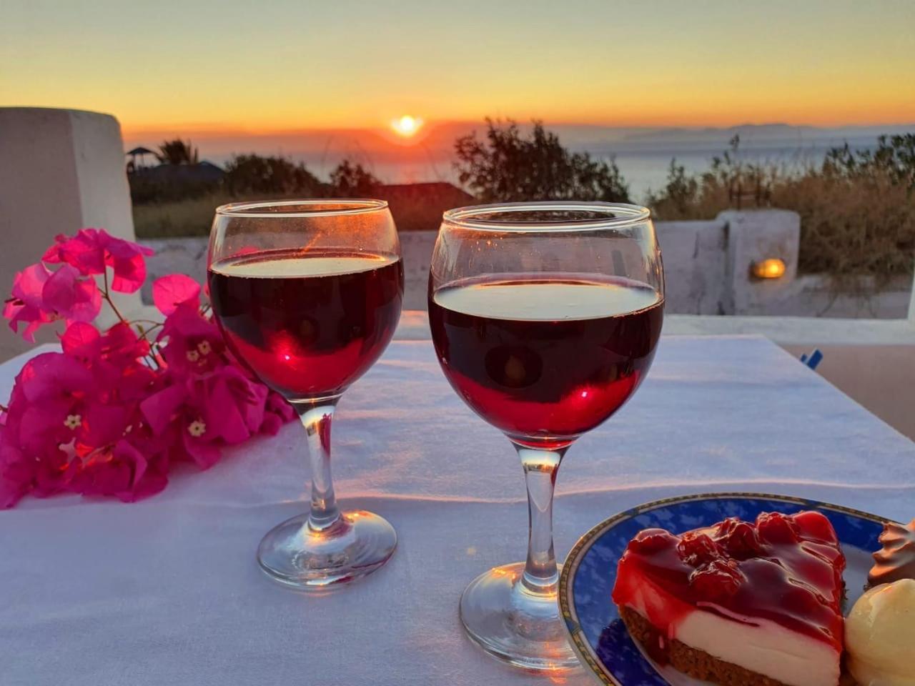 Willa Oia Sunset House Pothitou Zewnętrze zdjęcie